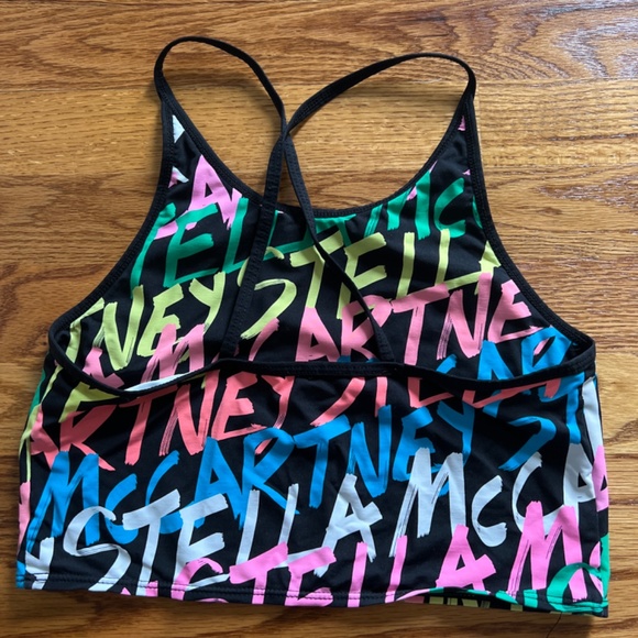 Stella McCartney Graffiti Kids Crop Top and Leggings - Picture 3 of 5